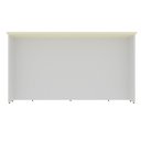 Ver imagem 4 de Bancada Ilha 200cm 100% MDF Cozinha Sevilha Branco/Ártico/Cinza Argila