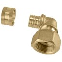 Ver imagem 1 de Cotovelo Fêmea Rosca Móvel 20X1/2" Pex, Emmeti