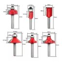 Ver imagem 4 de Jogo Fresas 6mm D Tupia Manual Laminadora Makita e Maleta