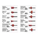 Ver imagem 5 de Jogo Fresas 6mm D Tupia Manual Laminadora Makita e Maleta