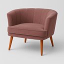 Ver imagem 5 de Poltrona Decorativa para Sala de Estar Espaço Gourmet Tecido Veludo Premium Base Estável