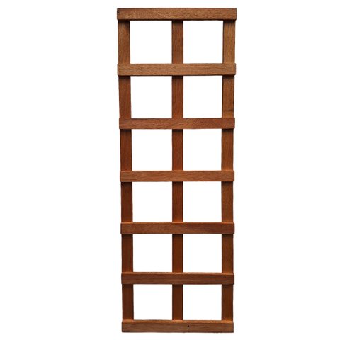 Treliça Jardim Vertical Eucalipto 30x90 Cm Stain Mogno