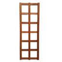 Ver imagem 2 de Treliça Jardim Vertical Eucalipto 30x90 Cm Stain Mogno