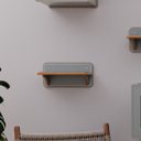 Ver imagem 2 de Prateleira para Gatos 100% MDF 32x 22x 30 cm Fredy