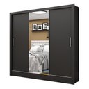 Ver imagem 3 de Guarda-roupa Casal 3 Portas com Espelho Santiago Plus Espresso Móveis