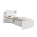 Ver imagem 6 de Cama Isa Solteiro Branco com Baú na Cabeceira + Colchão