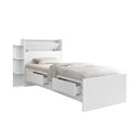 Ver imagem 7 de Cama Isa Solteiro Branco com Baú na Cabeceira + Colchão