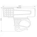 Ver imagem 6 de Lanterna de Led para Bicicleta Tramontina Recarregável com Cabo Usb para Carregamento Tramontina