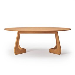 Mesa de Jantar Oval 6 Lugares 210x110cm Paineira Cabecasa Madeiramadeira - 8