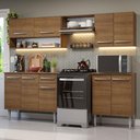 Ver imagem 1 de Armário de Cozinha Compacta 229cm Rustic Emilly Madesa 15
