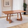 Mesa de Jantar Retangular 6 Lugares 180x100cm Paineira Cabecasa Madeiramadeira - 1