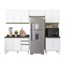 Ver imagem 2 de Cozinha Completa Paneleiro Microondas 4 Peças 100% MDF Angelita