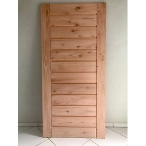 Porta Modelo Bbb de Abrir 210x100 Maciça Somente a Folha