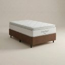 Ver imagem 1 de Conjunto Solteiro Box + Colchão Freedom Ortobom Espuma Viscoelástica 88x188