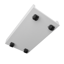 Suporte Mdf para Cpu com Rodinhas – Versatilidade e Durabilidade - Branco - 3