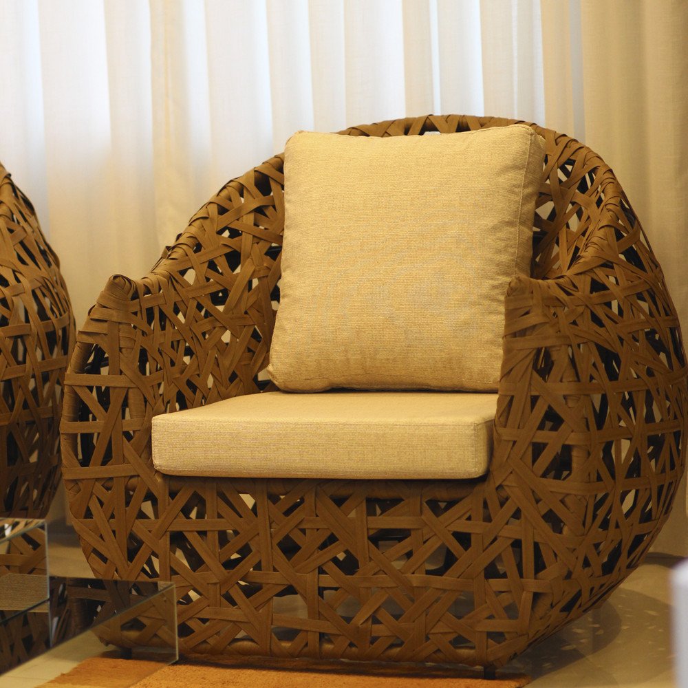 Conjunto de Poltronas Dubai Jardim, Sala e Área Trama Original - 3