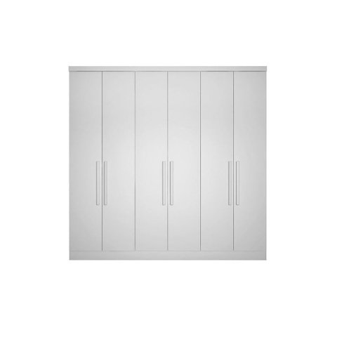 Guarda Roupa Modulado Rizon C/ 6 Portas e 8 Gavetas Branco - Novo Horizonte