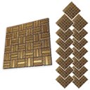 Ver imagem 3 de Pastilha de Vidro Autocolante Kit 15 Uni Parede Sala Cozinha Box Banheiro Decorativa Facil Aplicacao