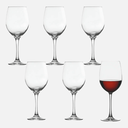 Ver imagem 3 de Taça para Vinho Barone 385 ml Transparente Nadir - Kit com 12 Unidades