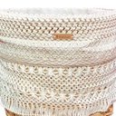 Ver imagem 2 de Cesta Tramada em Fibra Natural Cloe M