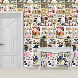 Papel de Parede Adesivo Quarto e Sala Anime Naruto Clássico 1mx50cm - 3