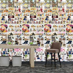 Papel de Parede Adesivo Quarto e Sala Anime Naruto Clássico 1mx50cm - 2