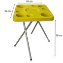 Ver imagem 6 de Mesa Praia Petisqueira Alta Dobrável e Sup. Guarda-sol Chão