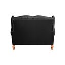 Ver imagem 5 de Sofá Imperador Namoradeira Chesterfield Retrô Colonial Preto