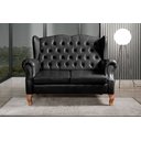 Ver imagem 1 de Sofá Imperador Namoradeira Chesterfield Retrô Colonial