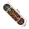 Skate Iniciante Semi Profissional Infantil Zippy Toys Shape Estampado Caveira Skateboard Radical - 3