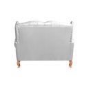 Ver imagem 5 de Sofá Imperador Namoradeira Chesterfield Retrô Colonial Branco
