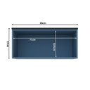 Ver imagem 4 de Armário Aéreo 1 Porta Basculante 80cm Azul Orion Cozinha Flórida Órion