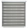 Persiana Rolo Double Vision Zebra 1,80l X 1,60a Cinza Escuro - 1