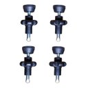 Ver imagem 5 de Manipulo para Portões Pet 5 Pçs Fixação por Pressão Borbolet