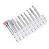 Kit 10 Brocas Diamantadas Cutilagem Russa Completo Unhas - 1