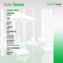 Ver imagem 2 de Cadeira de Cozinha Veneza em Alumínio e Fibra Sintética Caramelo-branco