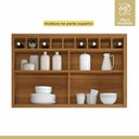 Ver mais imagens de Cozinha 3 Peças Imperatriz Paneleiro Torre 2 Portas 3 Gavetas, Armário Aéreo 1 Porta e Armário Aéreo Geladeira