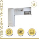 Ver imagem 2 de Cozinha 3 Peças Paneleiro 2 Portas 2 Gavetas, Armário Aéreo 1 Portas e Armário Aéreo Microondas Marq