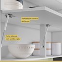 Ver imagem 6 de Cozinha 3 Peças Paneleiro 2 Portas 2 Gavetas, Armário Aéreo 1 Portas e Armário Aéreo Microondas Marq