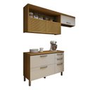 Ver imagem 2 de Cozinha 2 Peças Armário Aéreo 2 Portas e Balcão 2 Portas 3 Gavetas Princesa