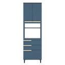 Ver imagem 2 de Torre Quente 70cm 2 Portas 3 Gavetas Cozinha Flórida