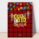 Ver imagem 1 de Quadro Decorativo Festa Junina Arraia Família São João Placa 28x20 Est4