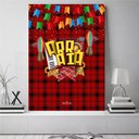 Ver imagem 2 de Quadro Decorativo Festa Junina Arraia Família São João Placa 28x20 Est4