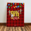 Ver imagem 3 de Quadro Decorativo Festa Junina Arraia Família São João Placa 28x20 Est4