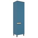 Ver imagem 1 de Paneleiro 60cm 2 Portas Cozinha Flórida Azul/Órion