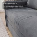 Ver imagem 7 de Sofá Cama para Sala de Estar Living 4 Lugares Maricá