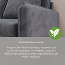 Ver mais imagens de Sofá Cama para Sala de Estar Living 4 Lugares Maricá