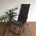 Ver imagem 2 de Cadeira Balanço sem Mola Fibra Sintética