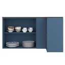 Ver imagem 6 de Armário Aéreo 135cm 2 Portas Canto Cozinha Flórida Azul/Órion