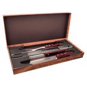 Ver imagem 3 de Kit Churrasco 3 Peças Tramontina 29899264 Vermelho